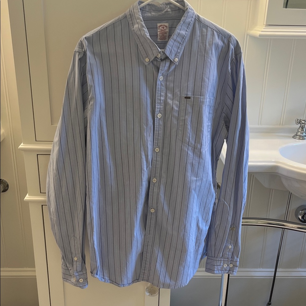 Men's Blue Striped Shirt by Scotch and Soda